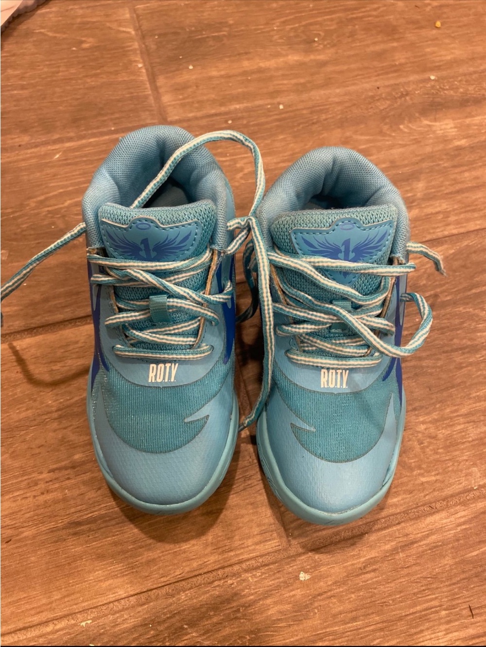 Kids' Blue Athletic Sneakers